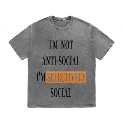 RDMCLOTHINGART tapestry hoodie SLOGAN HEAVY COTTON TEES-9539