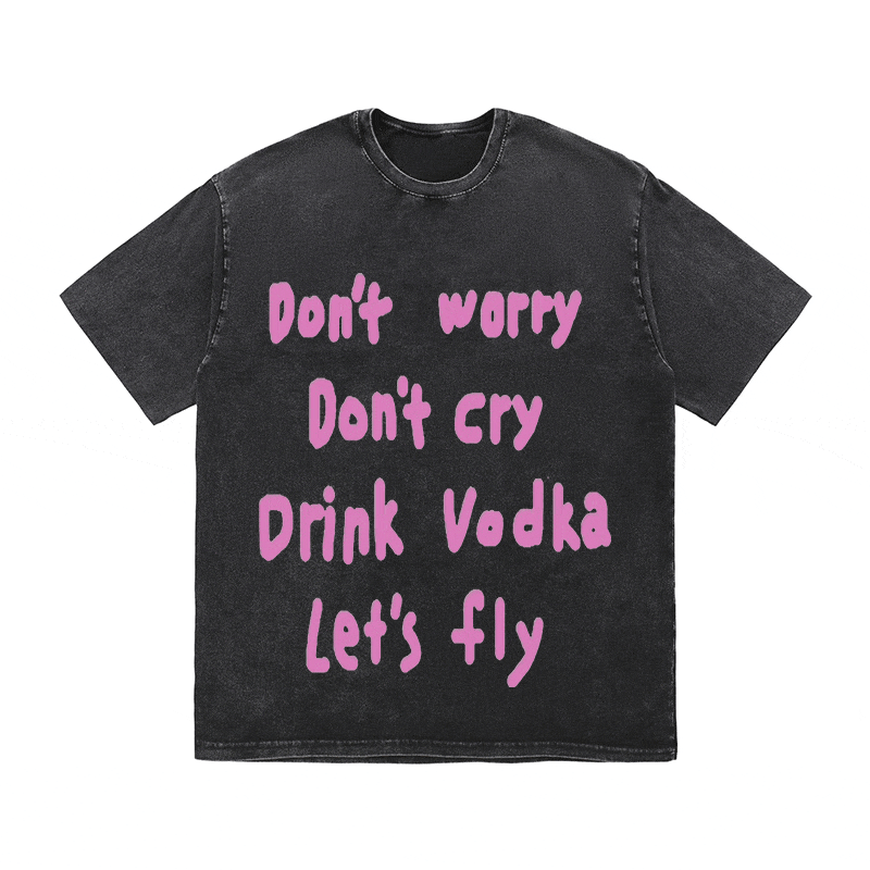 RDMCLOTHINGART tapestry hoodie SLOGAN HEAVY COTTON TEES-9542