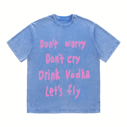 RDMCLOTHINGART tapestry hoodie SLOGAN HEAVY COTTON TEES-9542