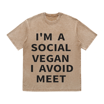 RDMCLOTHINGART tapestry hoodie SLOGAN HEAVY COTTON TEES-9545