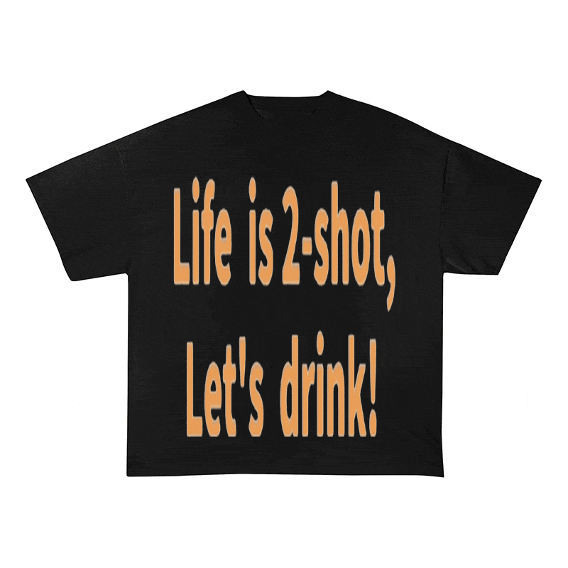 RDMCLOTHINGART tapestry hoodie SLOGAN HEAVY COTTON TEES-9546