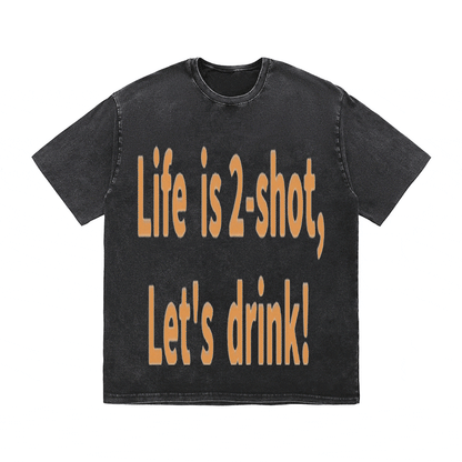 RDMCLOTHINGART tapestry hoodie SLOGAN HEAVY COTTON TEES-9546