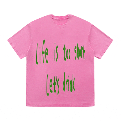 RDMCLOTHINGART tapestry hoodie SLOGAN HEAVY COTTON TEES-9547