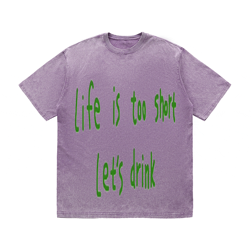 RDMCLOTHINGART tapestry hoodie SLOGAN HEAVY COTTON TEES-9547