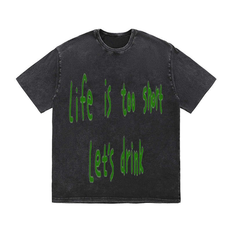 RDMCLOTHINGART tapestry hoodie SLOGAN HEAVY COTTON TEES-9547