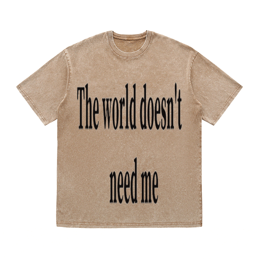 RDMCLOTHINGART tapestry hoodie SLOGAN HEAVY COTTON TEES-9551