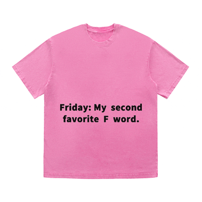 RDMCLOTHINGART tapestry hoodie SLOGAN HEAVY COTTON TEES-9555