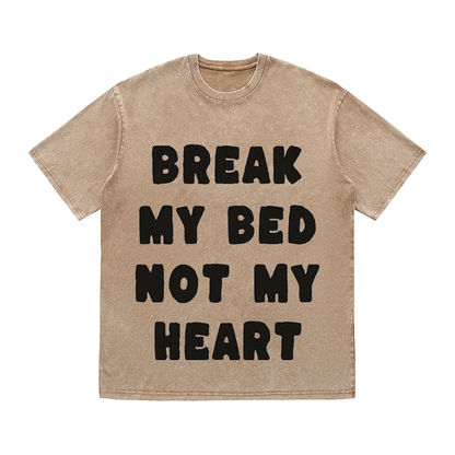 RDMCLOTHINGART tapestry hoodie SLOGAN HEAVY COTTON TEES-9556