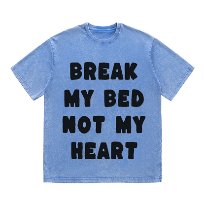 RDMCLOTHINGART tapestry hoodie SLOGAN HEAVY COTTON TEES-9556