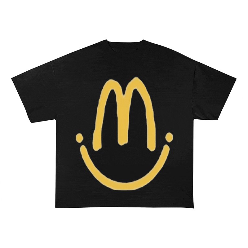 RDMCLOTHINGART tapestry hoodie SLOGAN HEAVY COTTON TEES-9557