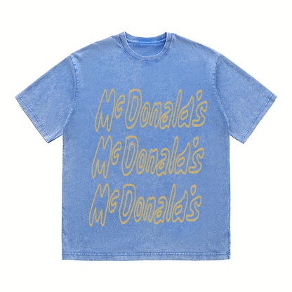 RDMCLOTHINGART tapestry hoodie SLOGAN HEAVY COTTON TEES-9560