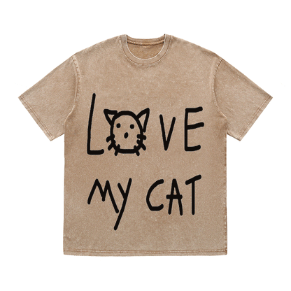 RDMCLOTHINGART tapestry hoodie SLOGAN HEAVY COTTON TEES-9561