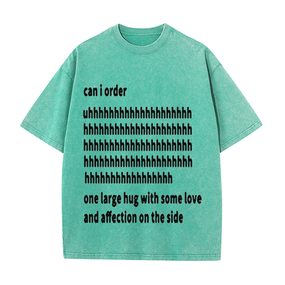 RDMCLOTHINGART tapestry hoodie SLOGAN HEAVY COTTON TEES-9565