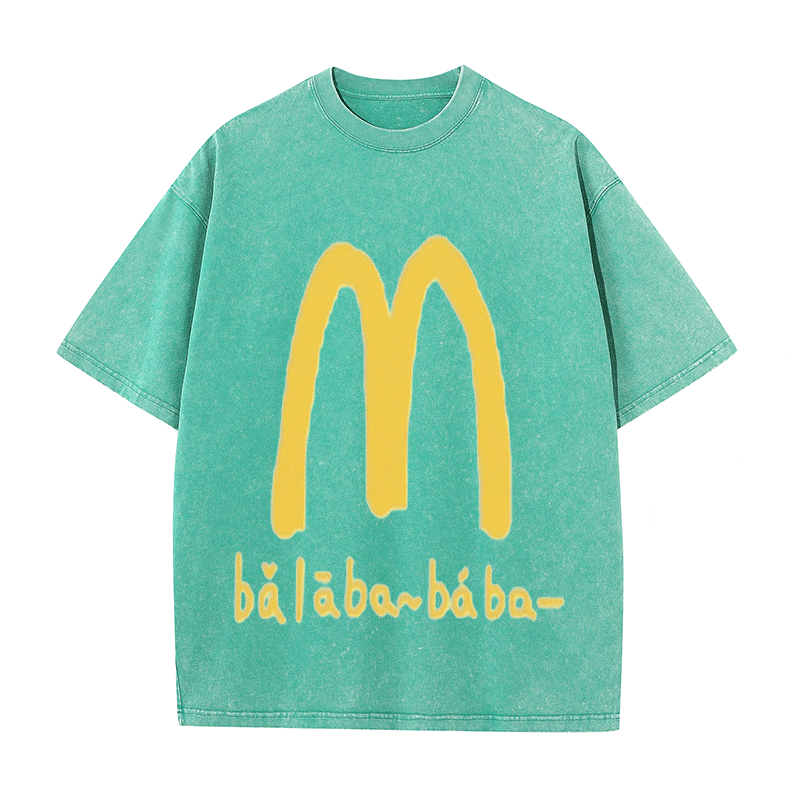 RDMCLOTHINGART tapestry hoodie SLOGAN HEAVY COTTON TEES-9566