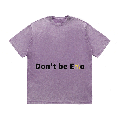 RDMCLOTHINGART tapestry hoodie SLOGAN HEAVY COTTON TEES-9568