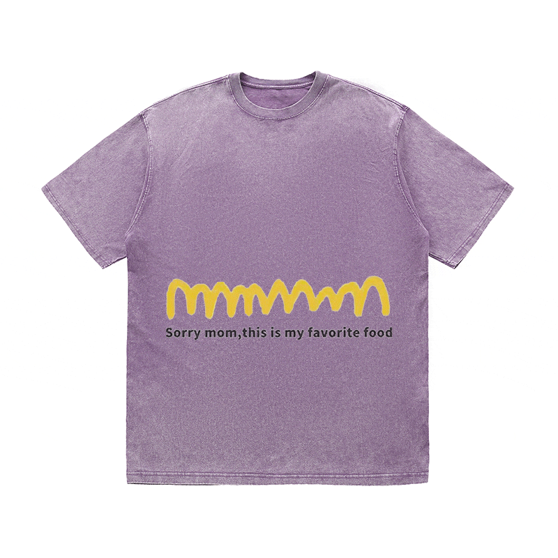 RDMCLOTHINGART tapestry hoodie SLOGAN HEAVY COTTON TEES-9569