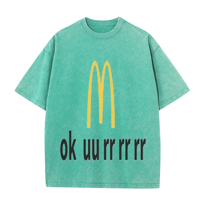 RDMCLOTHINGART tapestry hoodie SLOGAN HEAVY COTTON TEES-9570