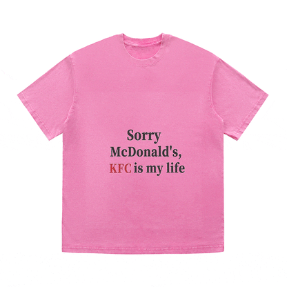 RDMCLOTHINGART tapestry hoodie SLOGAN HEAVY COTTON TEES-9572