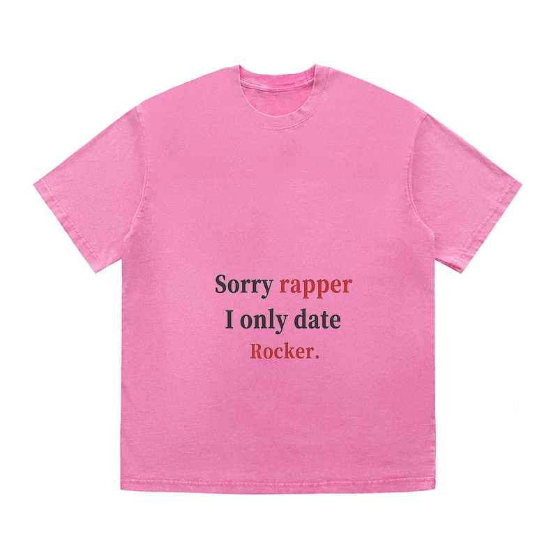 RDMCLOTHINGART tapestry hoodie SLOGAN HEAVY COTTON TEES-9578