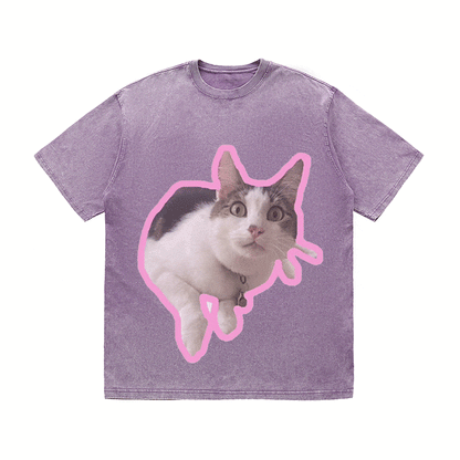 RDMCLOTHINGART tapestry hoodie SLOGAN HEAVY COTTON TEES-9579