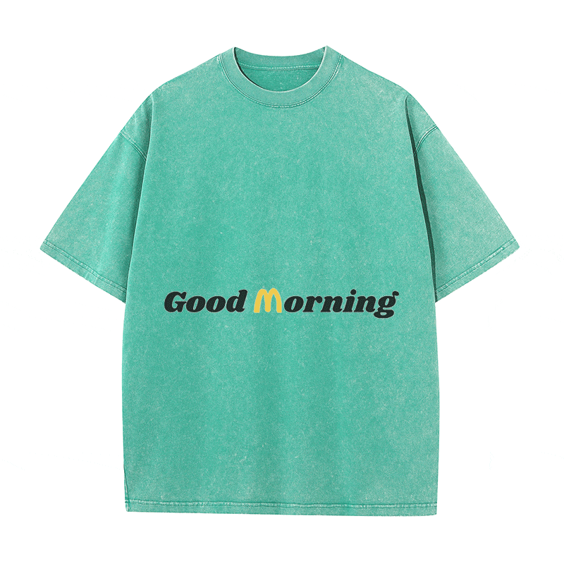 RDMCLOTHINGART tapestry hoodie SLOGAN HEAVY COTTON TEES-9589