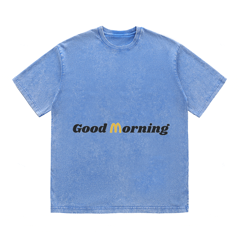 RDMCLOTHINGART tapestry hoodie SLOGAN HEAVY COTTON TEES-9589