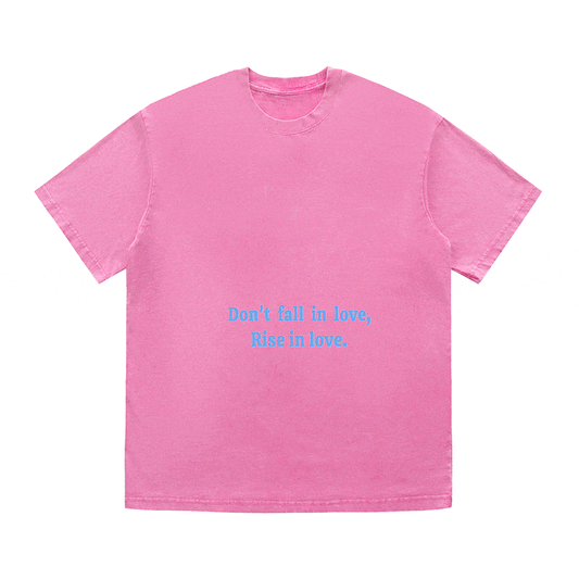 RDMCLOTHINGART tapestry hoodie SLOGAN HEAVY COTTON TEES-9604