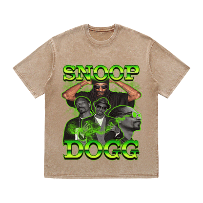 RDMCLOTHINGART tapestry hoodie SNOOP DOGG HEAVY WEIGHT COTTON TEE-9136