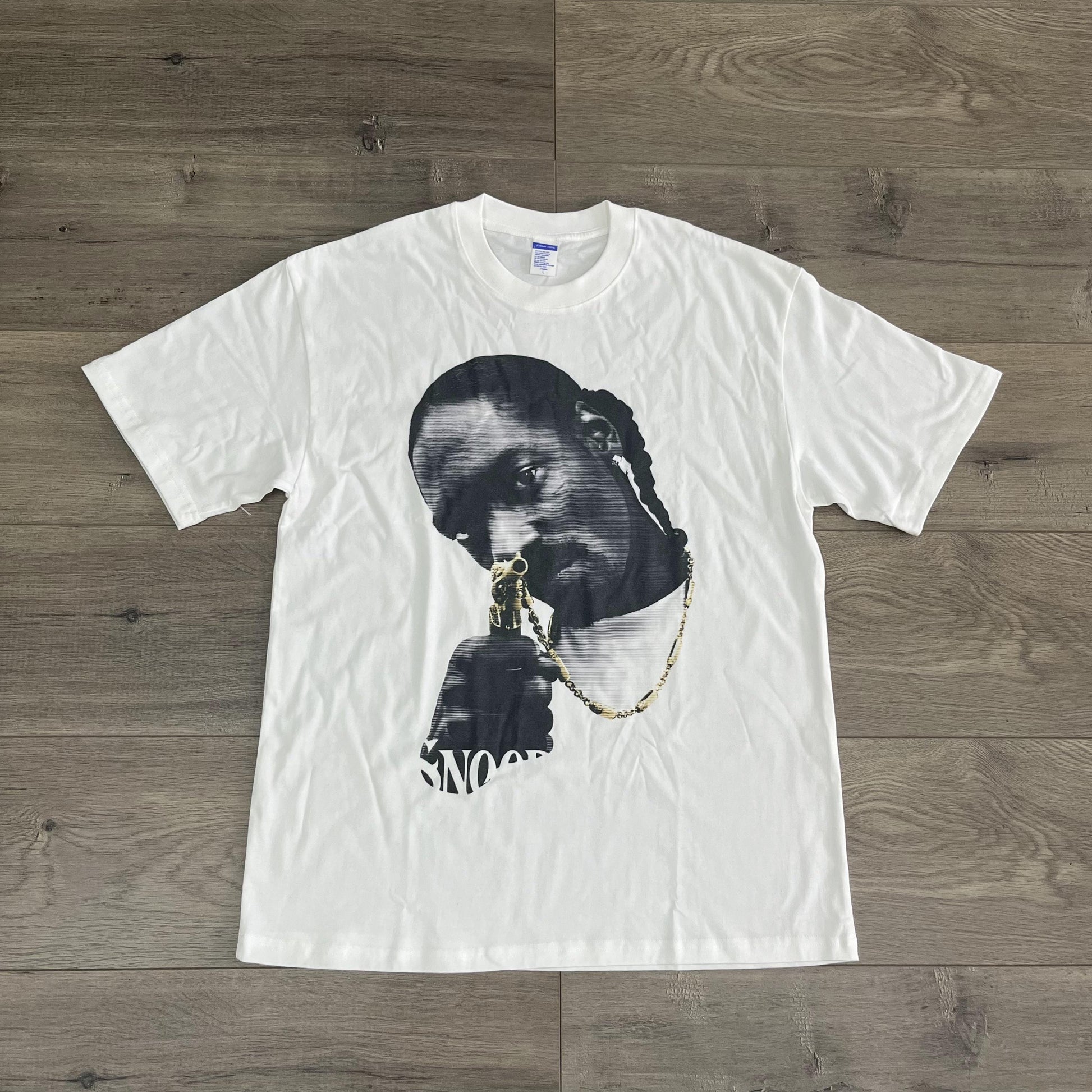 SNOOPDOGG HEAVY WEIGHT COTTON TEE-8019 - RDMCLOTHINGART