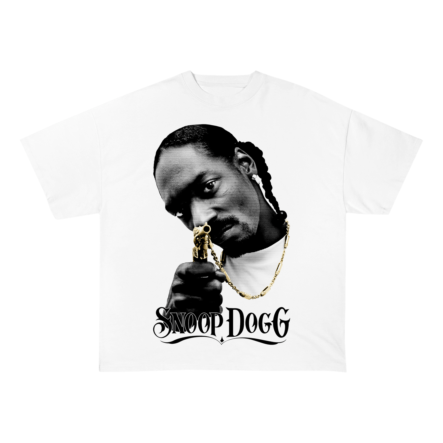 SNOOPDOGG HEAVY WEIGHT COTTON TEE-8019 - RDMCLOTHINGART