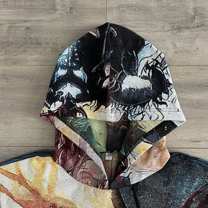 RDMCLOTHINGART tapestry hoodie SOLO LEVELING TAPESTRY HOODIE