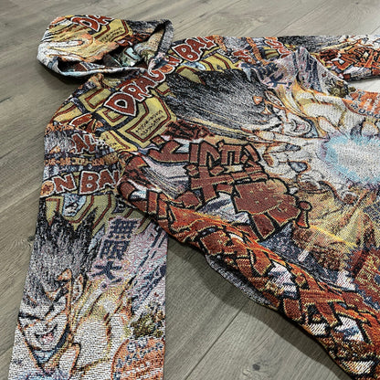 SON GOKU TAPESTRY HOODIE - RDMCLOTHINGART