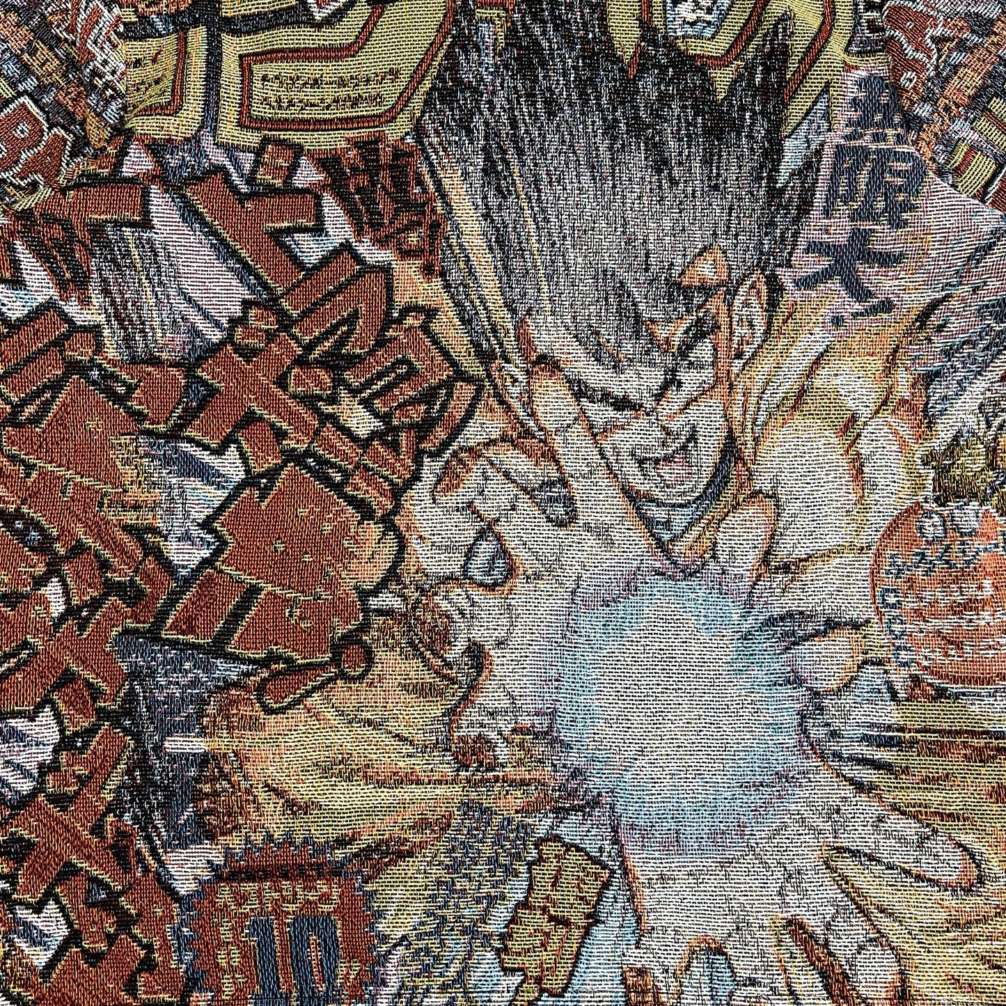 SON GOKU TAPESTRY HOODIE - RDMCLOTHINGART