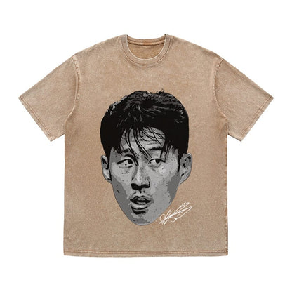 RDMCLOTHINGART tapestry hoodie SON HEUNG MIN HEAVY COTTON TEES-9654