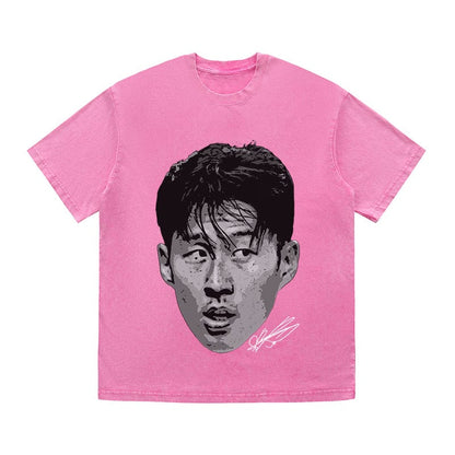 RDMCLOTHINGART tapestry hoodie SON HEUNG MIN HEAVY COTTON TEES-9654