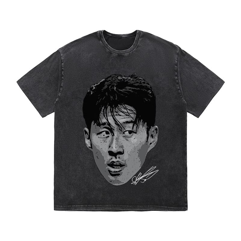 RDMCLOTHINGART tapestry hoodie SON HEUNG MIN HEAVY COTTON TEES-9654