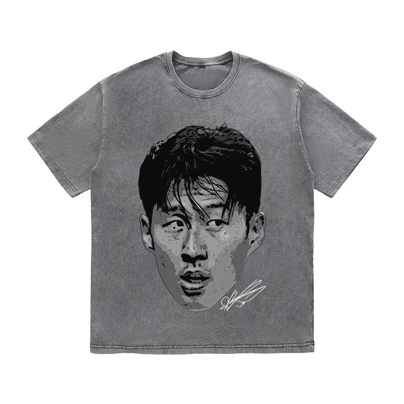 RDMCLOTHINGART tapestry hoodie SON HEUNG MIN HEAVY COTTON TEES-9654