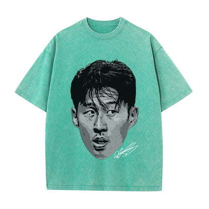 RDMCLOTHINGART tapestry hoodie SON HEUNG MIN HEAVY COTTON TEES-9654