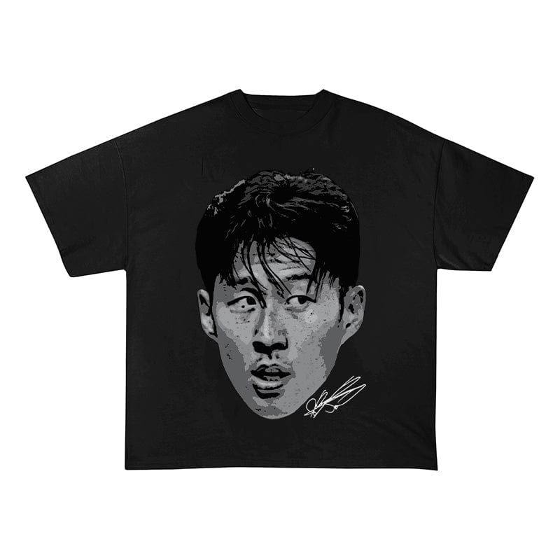 RDMCLOTHINGART tapestry hoodie SON HEUNG MIN HEAVY COTTON TEES-9654