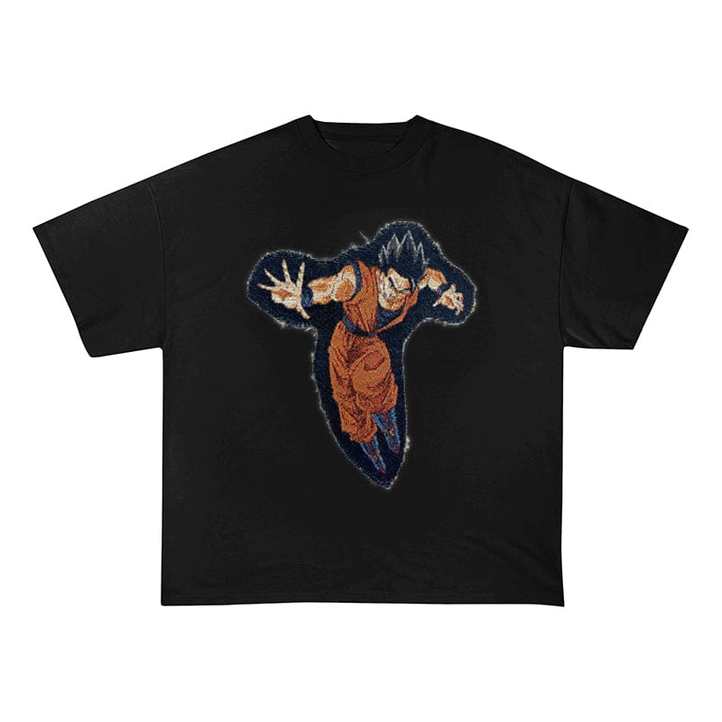 SonGoku HEAVY COTTON TEES-8129 - RDMCLOTHINGART
