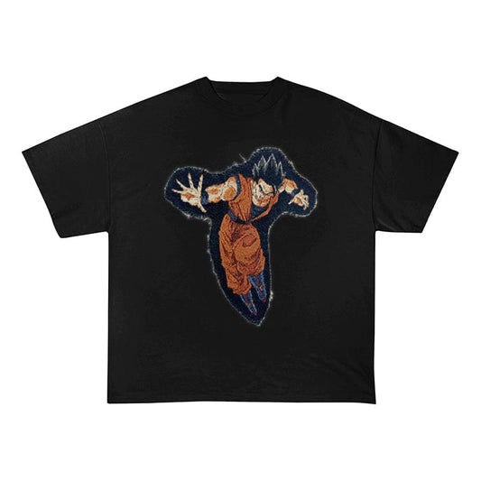 SonGoku HEAVY COTTON TEES-8129 - RDMCLOTHINGART
