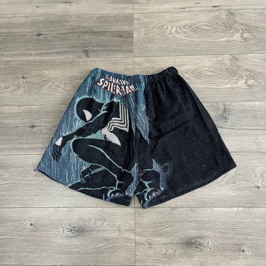 RDMCLOTHINGART tapestry hoodie SPIDER MAN V5 TAPESTRY SHORTS