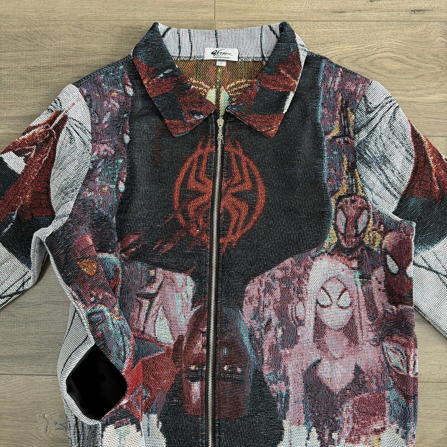 RDMCLOTHINGART tapestry hoodie SPIDER V3 TAPESTRY JACKET