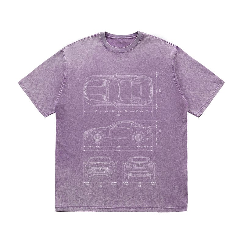 RDMCLOTHINGART tapestry hoodie SPORT CARS HEAVY COTTON TEES-9334