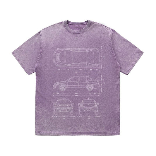 RDMCLOTHINGART tapestry hoodie SPORT CARS HEAVY COTTON TEES-9338