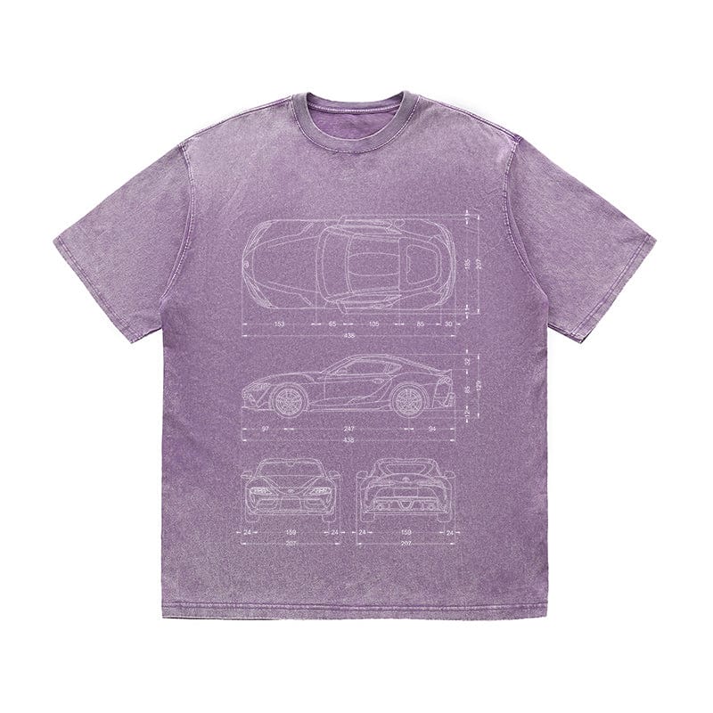 RDMCLOTHINGART tapestry hoodie SPORT CARS HEAVY COTTON TEES-9339