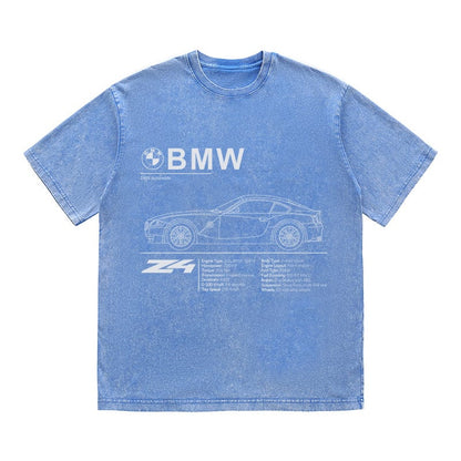 RDMCLOTHINGART tapestry hoodie SPORT CARS HEAVY COTTON TEES-9518