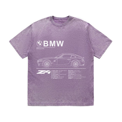 RDMCLOTHINGART tapestry hoodie SPORT CARS HEAVY COTTON TEES-9518