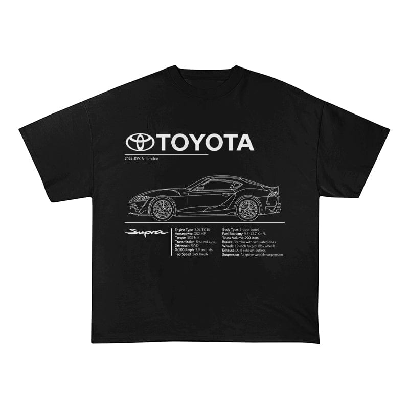 RDMCLOTHINGART tapestry hoodie SPORT CARS HEAVY COTTON TEES-9521