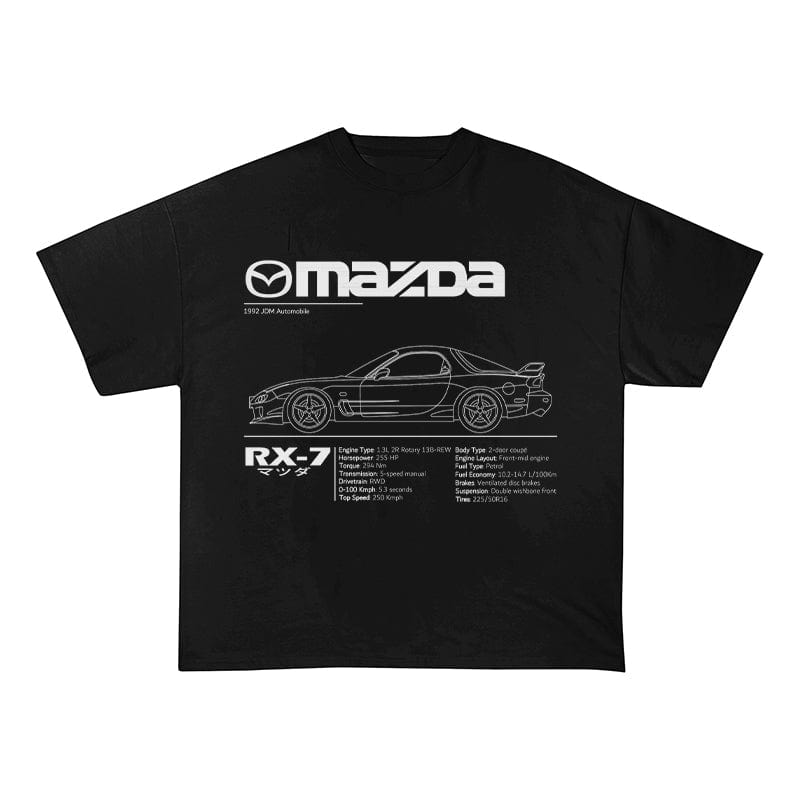 RDMCLOTHINGART tapestry hoodie SPORT CARS HEAVY COTTON TEES-9524